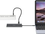 Ovegna PL006 : Hub USB Type-C vers 3 Ports USB V3.0, TF/SD Card V2.0, avec Une Structure métalique (en Aluminum)