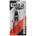 YATO Cisaille à étain décalée verticale Gauche 225 mm Rouge