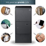 ParcelPanda® - Boîte postale pour colis - Boîte aux lettres - XXL - Grands colis