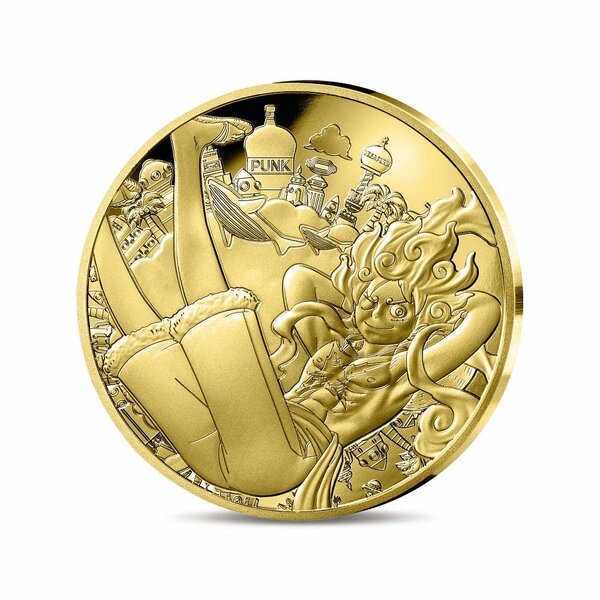 One Piece Monnaie de 50€ Or 1/4 Oz
