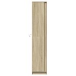 vidaXL Buffet haut LED chêne sonoma 41 5x32 5x200 cm bois d’ingénierie