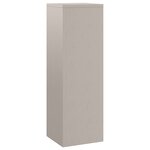 vidaXL Supports de plantes d'extérieur Colonne 2 Pièces 24x24x75 cm Acier patiné