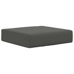vidaXL Coussin de Siège d'Extérieur Anthracite 40 x 40 x 8 cm