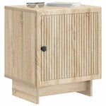 vidaXL Cabinet de chevet 2 Pièces Chêne Sonoma 43 x 34 5 x 50 cm