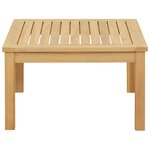 vidaXL Table basse Acacia clair 60 x 60 x 36 cm Bois d'Acacia Massif