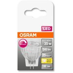 Osram spot mr11 led 36° verre variable 4 5w=35 gu4 chaud