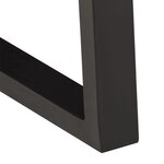 vidaXL Table basse 110x55x40 cm bois massif d'acacia