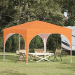vidaXL Tente de fête pop-up 290 x 290 x 245 cm Orange