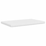vidaXL Matelas en mousse blanc 120x220 cm 7 zones dureté 20 ILD