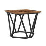 vidaXL Tables d'appoint 2 Pièces en bois ancien et en bois d'ingénierie