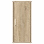 vidaXL Armoire à chaussures Chêne sonoma 32x35x70 cm Aggloméré