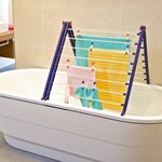 Leifheit Étendoir pour baignoire Pegasus Bath 190 81702