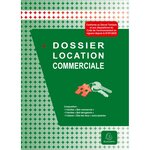 Dossier Location Commerciale - Vert - X 5 - Exacompta