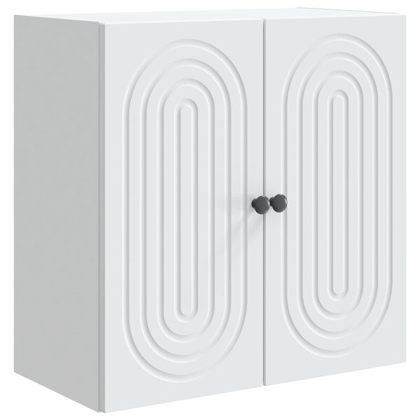 vidaXL Armoire Murale Blanc 59 x 31 x 60 cm Bois d'ingénierie