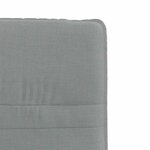vidaXL Chaises à manger lot de 2 gris clair tissu