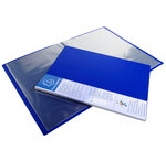 Porte vues A4 20vues UP-LINE Opaque bleu EXACOMPTA