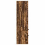 vidaXL Haut Armoire avec tiroir Chêne fumé 45 5 x 34 x 127 cm