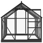 vidaXL Cadre de remplacement de serre 155x103x191 cm aluminium