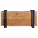 vidaXL Étagère murale 70x33x35 cm bois massif d'acacia