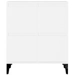 vidaXL Buffet Blanc 60x35x70 cm Bois d'ingénierie