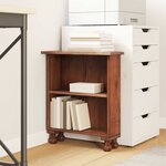 vidaXL Étagères Marron 47 x 16 x 55 cm Bois de Mahogany Massif