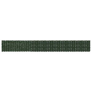 vidaXL Écran de balcon avec feuilles Vert foncé 600 x 75 cm