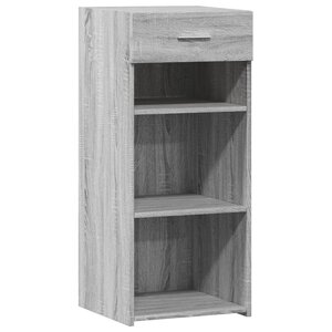 vidaXL Buffet sonoma gris 40x42 5x93 cm bois d'ingénierie