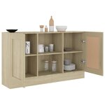 vidaXL Buffet Chêne sonoma 120x30 5x70 cm Bois d'ingénierie