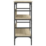 vidaXL Table console chêne sonoma 100x32x75 cm bois d'ingénierie