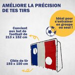 Best Sporting 11061 - Cible de tir "France" 193 x 150 cm avec 2 trous de tir
