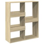 vidaXL Bibliothèque/Séparateur de pièce chêne sonoma 100x33x115 cm