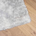 vidaXL Tapis shaggy à poils longs NAVARRA gris clair 80x150 cm