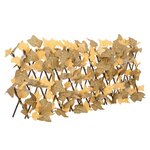 vidaXL Treillis de feuille d'érable artificiel extensible 5 Pièces