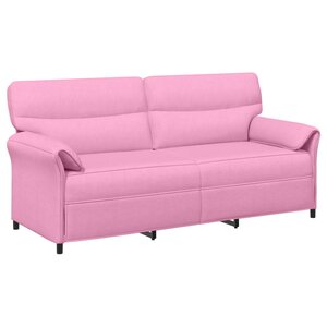 vidaXL Canapé 100 polyester cadre en métal MDF Contreplaqué