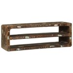 vidaXL Cabinet TV 100x32x36 cm Bois Massif Recyclé