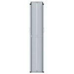 vidaXL Auvent latéral rétractable Marron 140x1000 cm