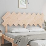 vidaXL Tête de lit 159 5x3x80 5 cm Bois massif de pin