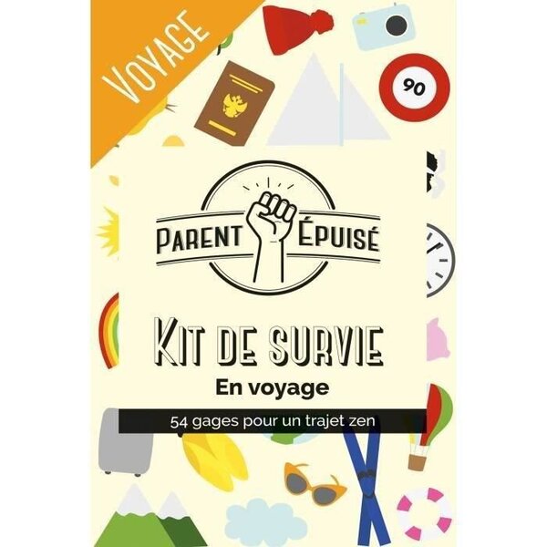 PARENT EPUISE : kit de survie Voyage