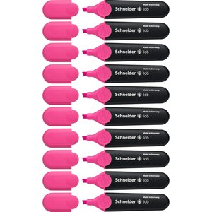 Surligneur Job rose x 10 SCHNEIDER