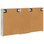 vidaXL Ensemble de Meubles de Salle de Bain 3 Pièces 130 x 14 5 x 70 cm