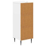 vidaXL Armoire à tiroirs 33 x 34 5 x 92 cm Bois d'ingénierie