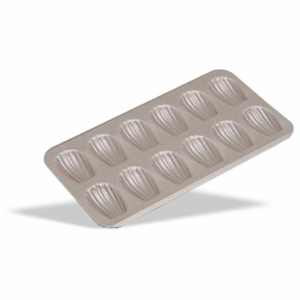 Plaque à pâtisserie pour 12 madeleines en acier - pujadas -  - acier395 200