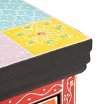 vidaXL Cabinet de chevet avec tiroir Multicolore 40 x 30 x 40 cm