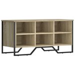 vidaXL Armoire à chaussures chêne sonoma 90x38x45 5 cm