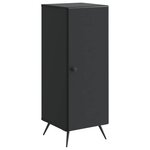 vidaXL Buffet Noir 33 x 34 5 x 90 cm Bois d'ingénierie