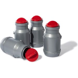 Rolly Toys 409389 - RollyMilk Lot de 4 pots à lait pour Tracteur à pédales