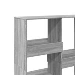 vidaXL Bibliothèque/Séparateur de pièce sonoma gris 100x33x115 cm