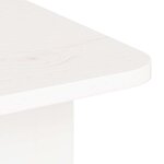 vidaXL Table basse Blanc 80 x 39 5 x 33 5 cm Bois massif en pin