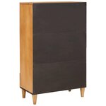 vidaXL Haut Armoire avec tiroir Marron clair 60 x 33 x 100 cm