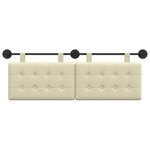 vidaXL Tête de lit suspendue Simili cuir